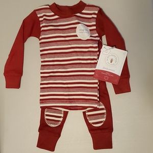 2 piece Pajama Peppermint Tee & Pant set